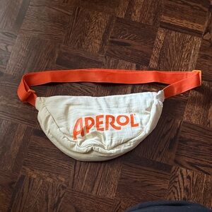 Aperol Cream and Orange Waist Bag